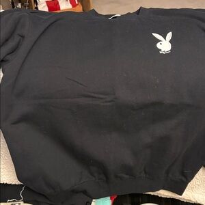 PLAYBOY Black Crewneck